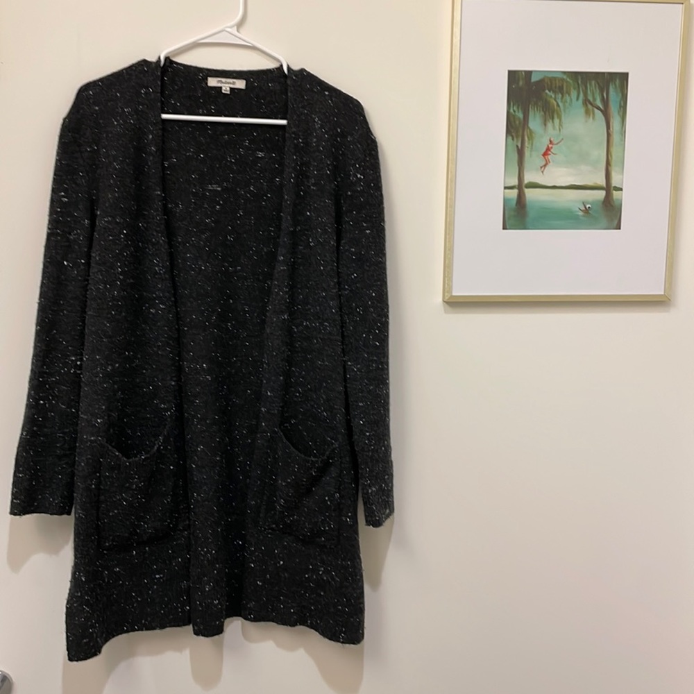 Madewell open front cardigan
